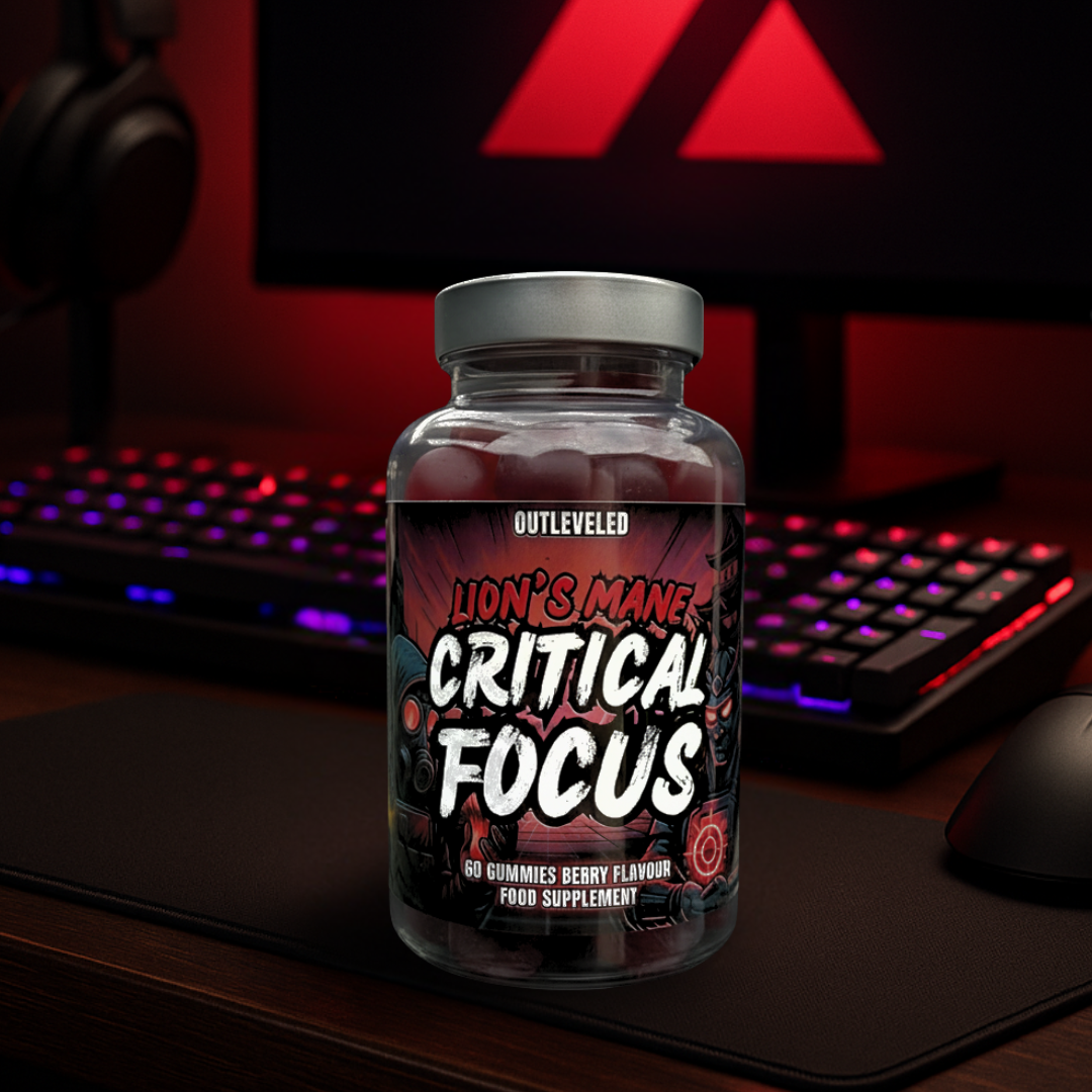 Critical Focus: Lions Mane Gaming Gummies