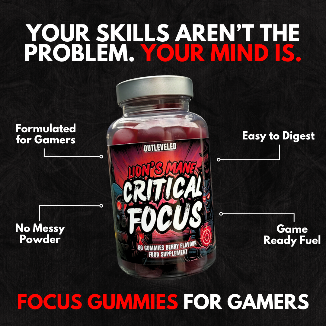 Critical Focus: Lions Mane Gaming Gummies
