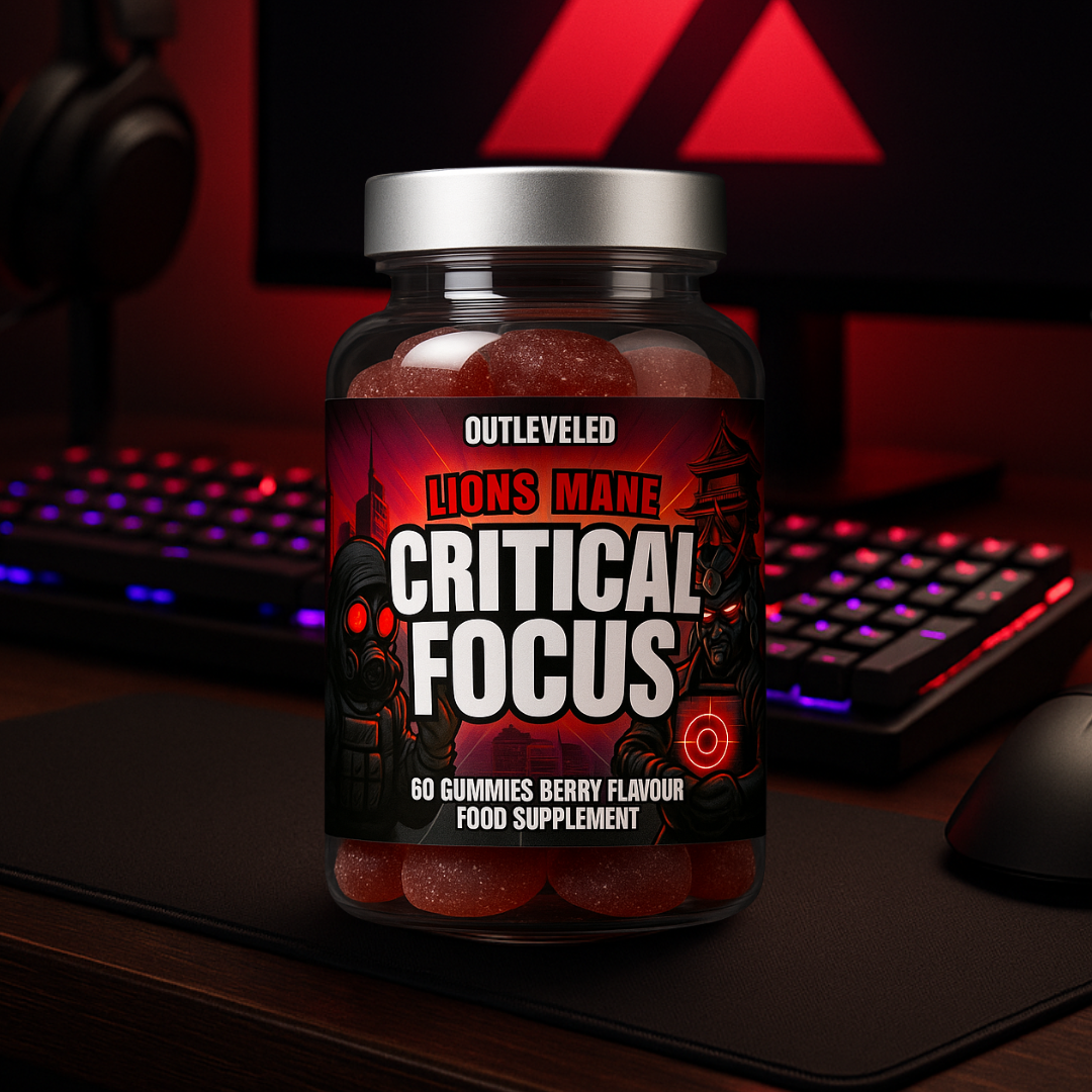 Critical Focus: Lions Mane Gaming Gummies