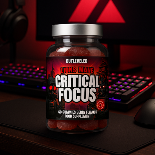 Critical Focus: Lions Mane Gaming Gummies